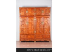 忻州红木家具-亿诺红木家具-红木家具-山水顶箱柜