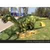 大型恐龙模型_禽龙_在公园_自然风景区_城市广场_主题公园
